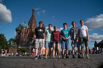 IOI16 Team on the red square in Mosow