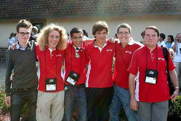 Gruppenfoto des IOI-Teams in Waterloo