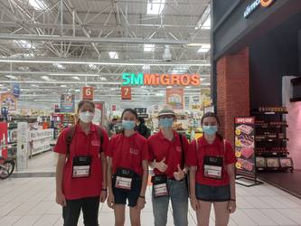 infront of the 5m Migros at EGOI22