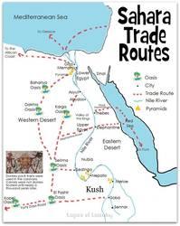 Sahara trade routes