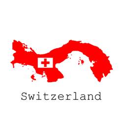 Reconstruction of the opening ceremony's slide about Switzerland.
