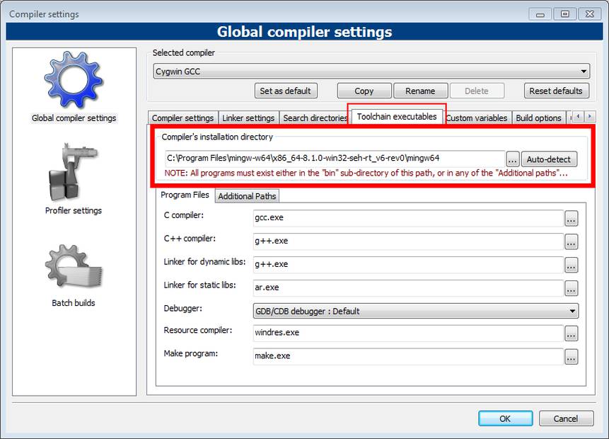codeblocks compiler mingw64 codeblocks compiler mingw64