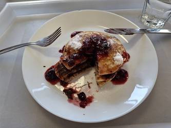 A picture of delicious Slovak pancakes